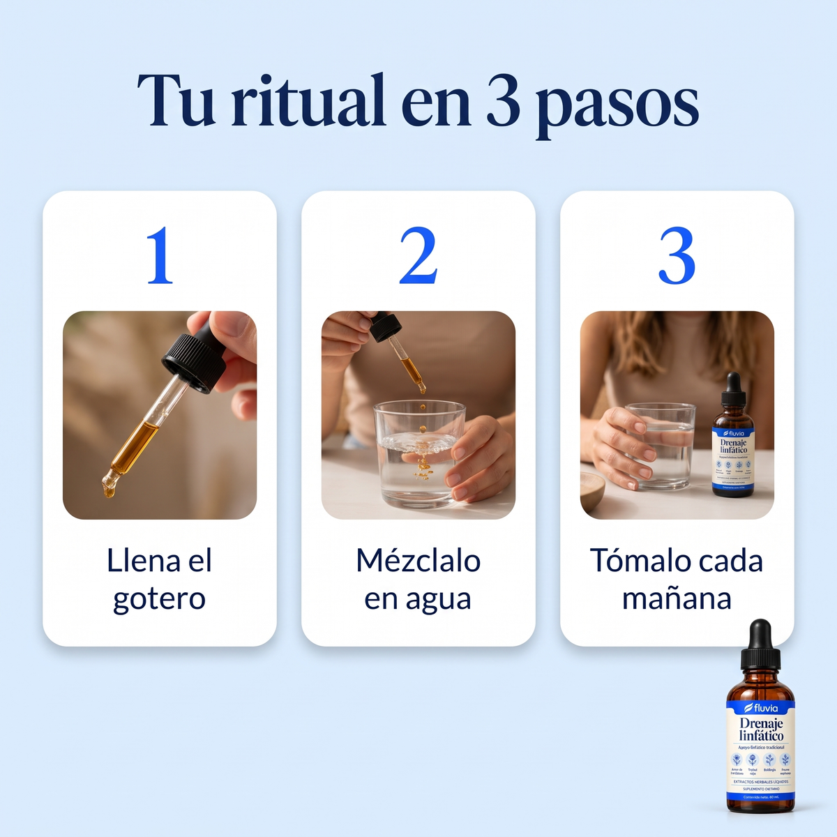 Tu ritual en 3 pasos