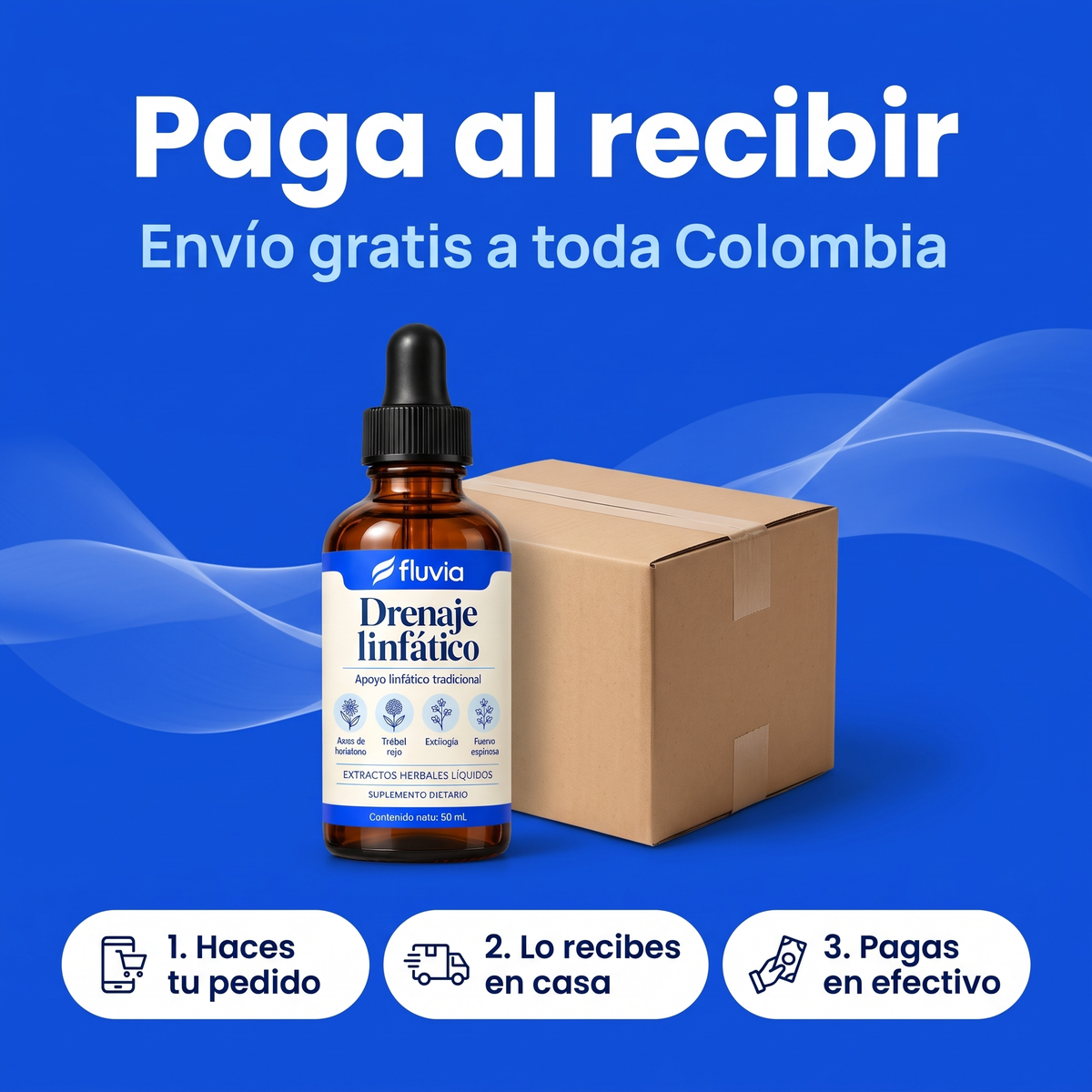 Paga al recibir – envío gratis a toda Colombia